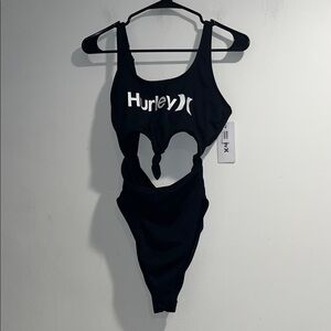HURLEY Cut out one piece swimsuit NWT